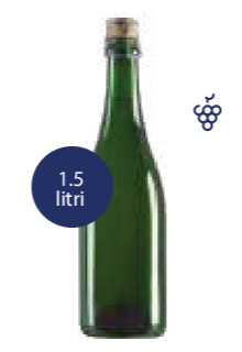 CHAMPAGNE BRUT - Vino Della Casa Personalizzato con Etichetta Brandizzata VETRO 1.5 Lt - immagine 3
