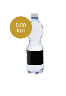 HYDRA – Acqua Della Casa Personalizzata con Etichetta Brandizzata PET Trasparente 50cl - immagine 3