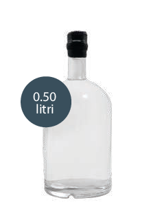 GIN ARTIGIANALE - DISTILLED GIN - Della Casa italiano Personalizzato con Etichetta Brandizzata Vetro 50cl - immagine 3