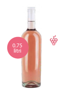 ROSATO VENETO IGT - Vino Rosa Della Casa Personalizzato con Etichetta Brandizzata VETRO 75cl - immagine 3