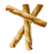 GRISSINETTI PATATE E ROSMARINO - Della Casa Personalizzati con Etichetta Brandizzata Vetro 50gr - immagine 3