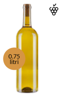 LANGHE CHARDONNAY DOC - Vino Bianco Della Casa Personalizzato con Etichetta Brandizzata VETRO 75Cl - immagine 3