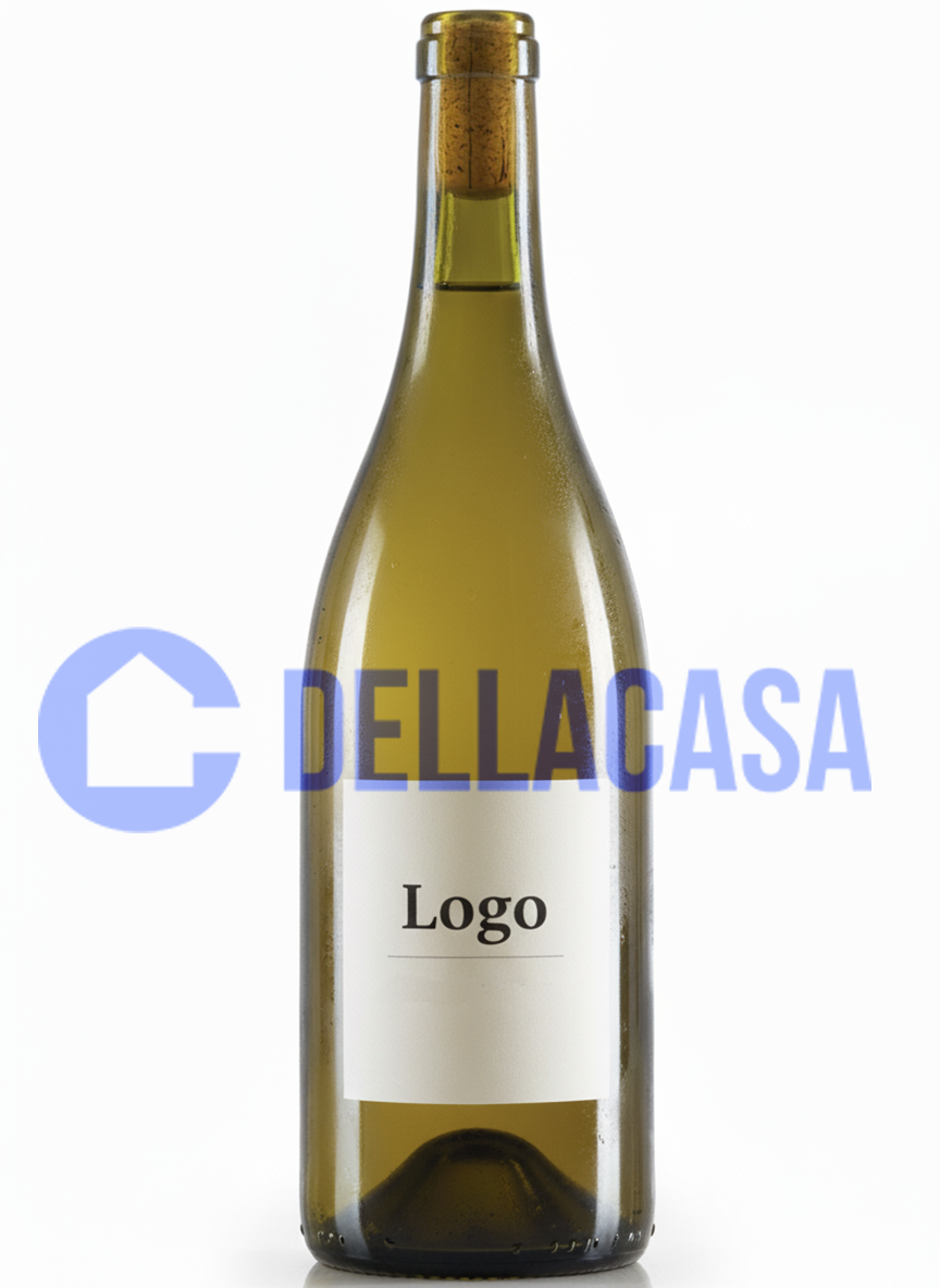TOSCANA VERMENTINO IGT - Vino Bianco Della Casa Personalizzato con Etichetta Brandizzata VETRO 75Cl - immagine 2