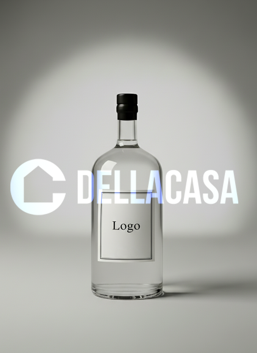 GRAPPA BIANCA - Della Casa italiana Personalizzata con Etichetta Brandizzata Vetro 50cl - immagine 2