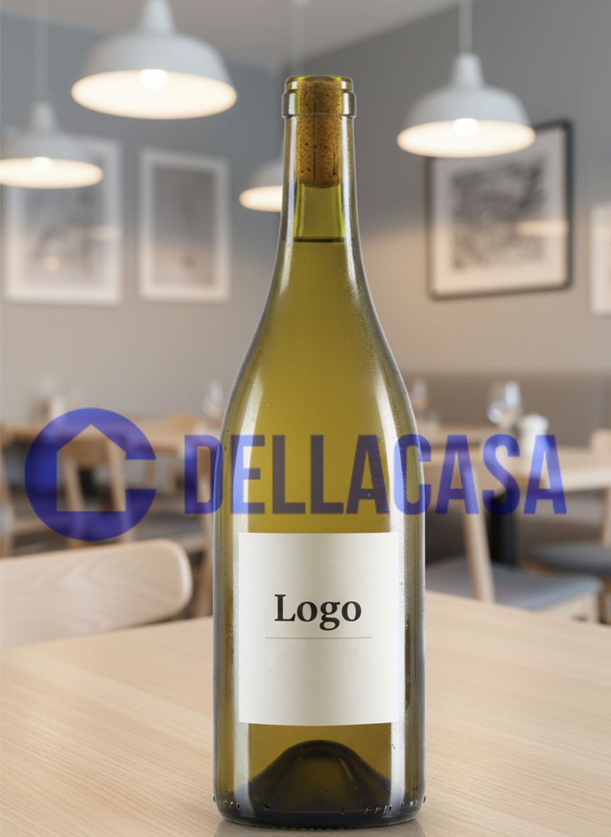 TOSCANA VERMENTINO IGT - Vino Bianco Della Casa Personalizzato con Etichetta Brandizzata VETRO 75Cl