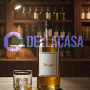 LIMONCELLO Della Casa italiano Personalizzato con Etichetta Brandizzata Vetro 50cl