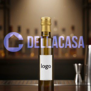 OLIO EXTRA VERGINE DI OLIVA - Olio Della Casa Personalizzato con Etichetta Brandizzata Vetro 10cl