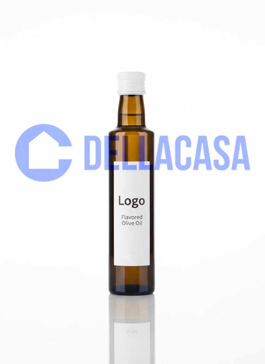 OLIO AROMATIZZATO - Olio Della Casa Personalizzato con Etichetta Brandizzata Vetro 10cl - immagine 2