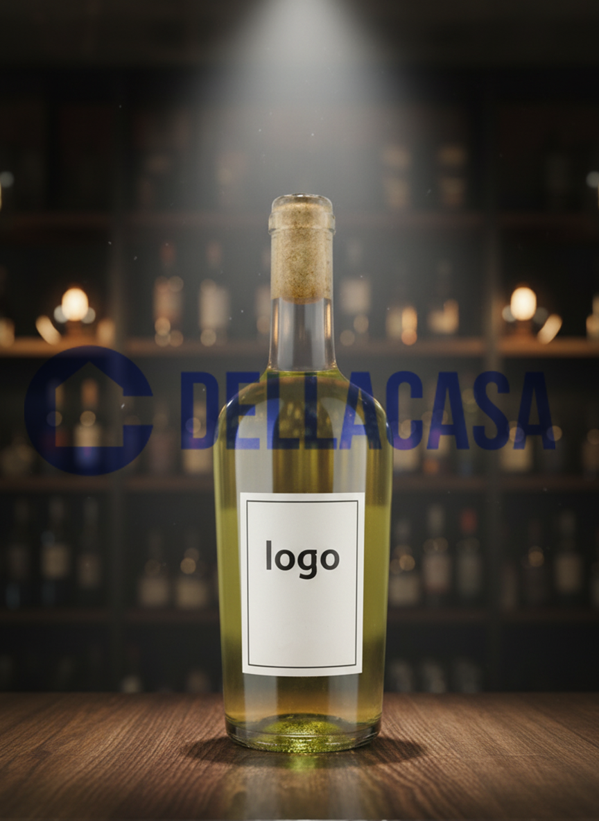 LUGANA DOC - Vino Bianco Della Casa Personalizzato con Etichetta Brandizzata VETRO 75Cl