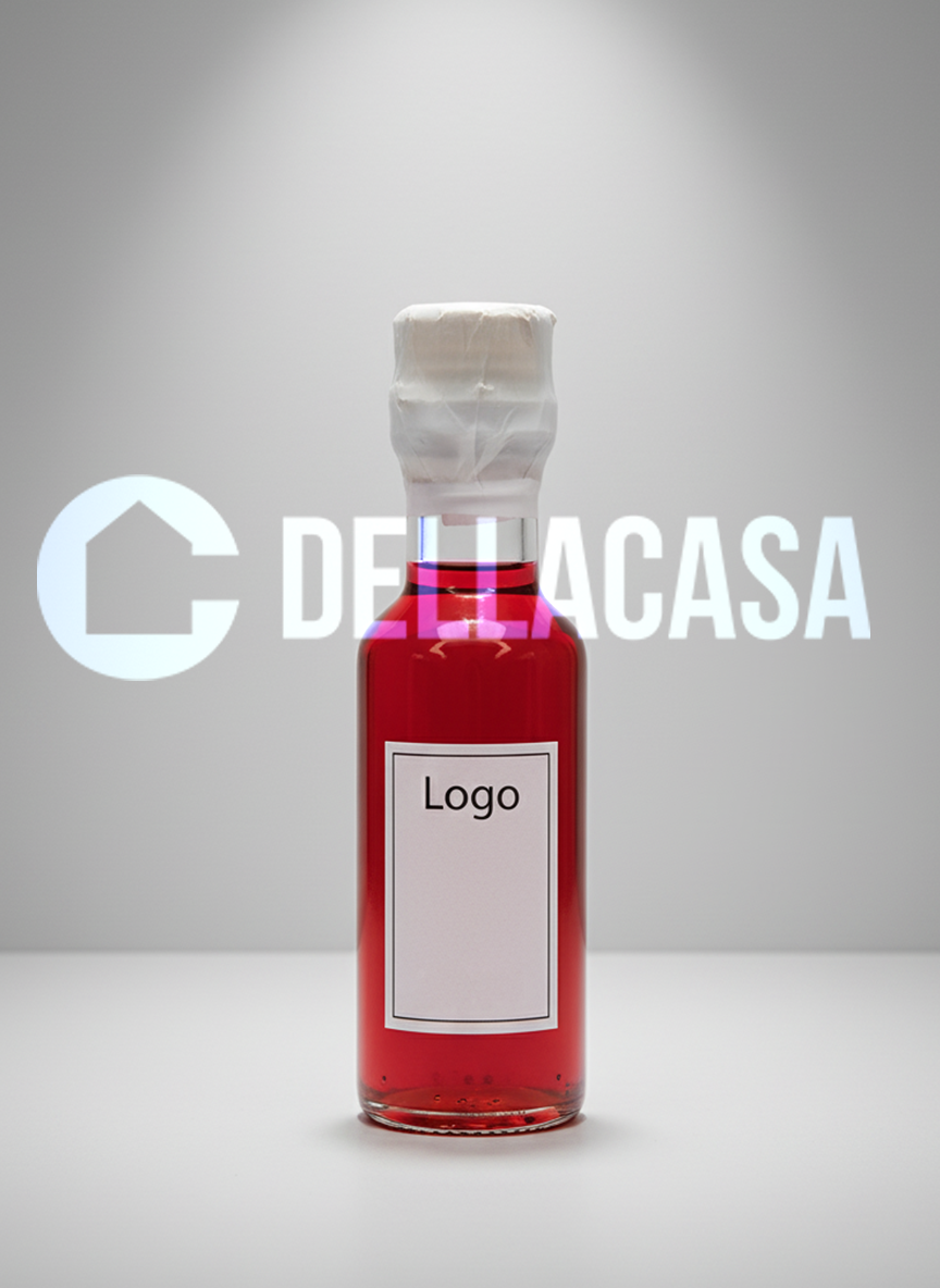 RED DRY GIN AL PEPERONCINO - Della Casa italiano Personalizzato con Etichetta Brandizzata Vetro 10cl - immagine 2