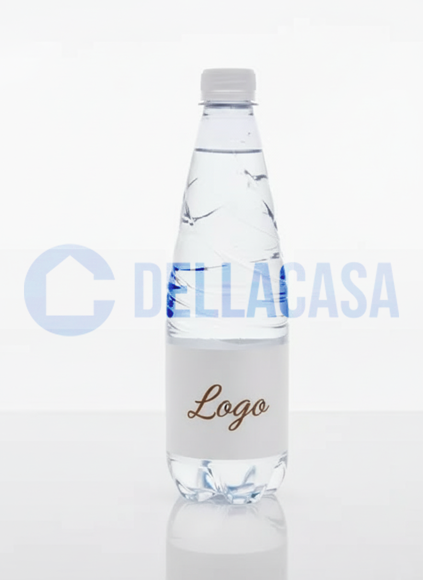 AURYN - Acqua Della Casa Personalizzata con Etichetta Brandizzata PET Trasparente 50cl - immagine 2