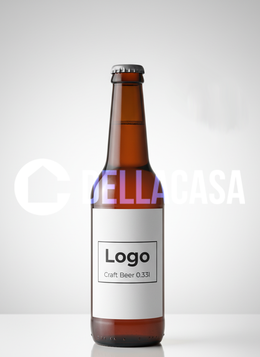 PALE ALE - Birra Artigianale italiana Della Casa Personalizzata con Etichetta Brandizzata VETRO 33cl - immagine 2