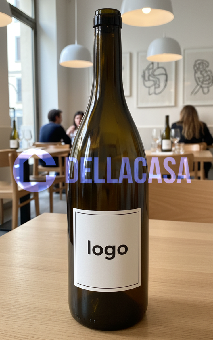 RIBOLLA GIALLA DOC FRIULI COLLI ORIENTALI - Vino Bianco Della Casa Personalizzato con Etichetta Brandizzata VETRO 75Cl