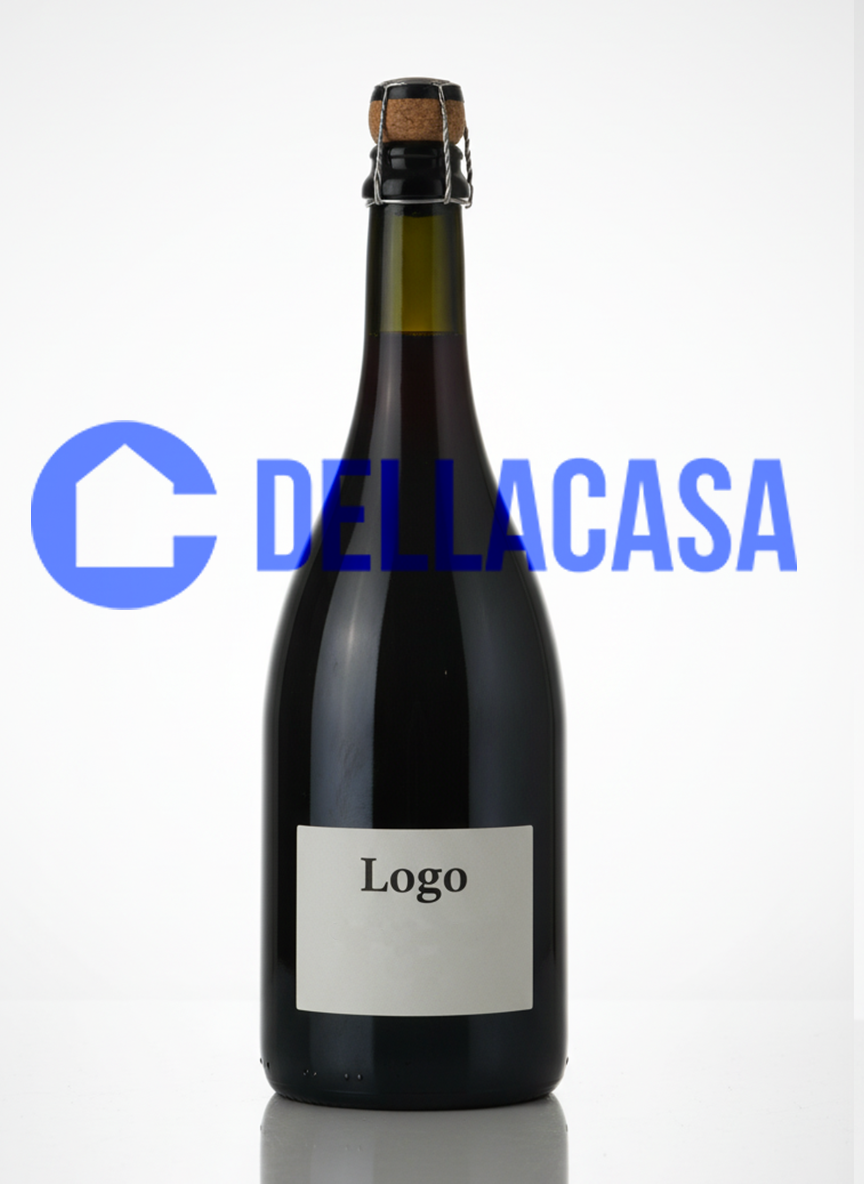 PROSECCO DOC TREVISO BRUT - Vino Della Casa Personalizzato con Etichetta Brandizzata VETRO 75cl - immagine 2