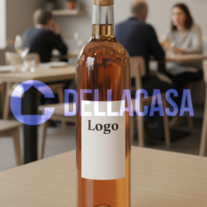 VINO LIQUOROSO DOC - Vino Dolce Della Casa Personalizzato con Etichetta Brandizzata VETRO 37,5cl