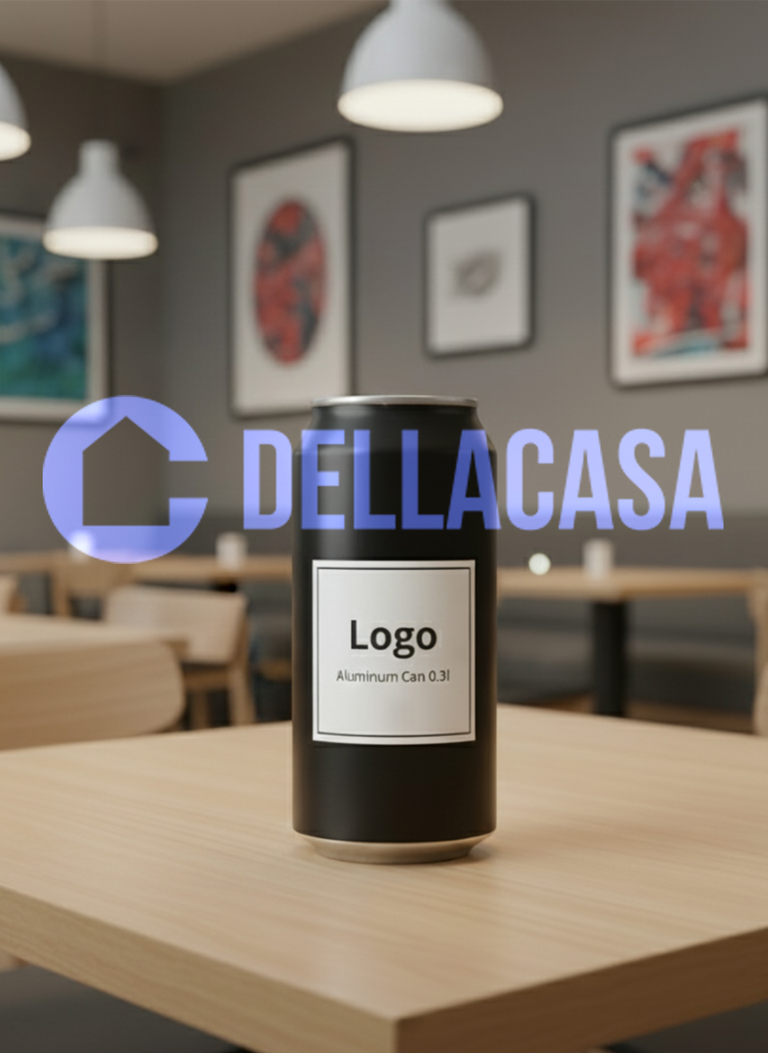 ITALIAN PILSNER - Birra Artigianale italiana Della Casa Personalizzata con Etichetta Brandizzata LATTINA ALLUMINIO 33cl