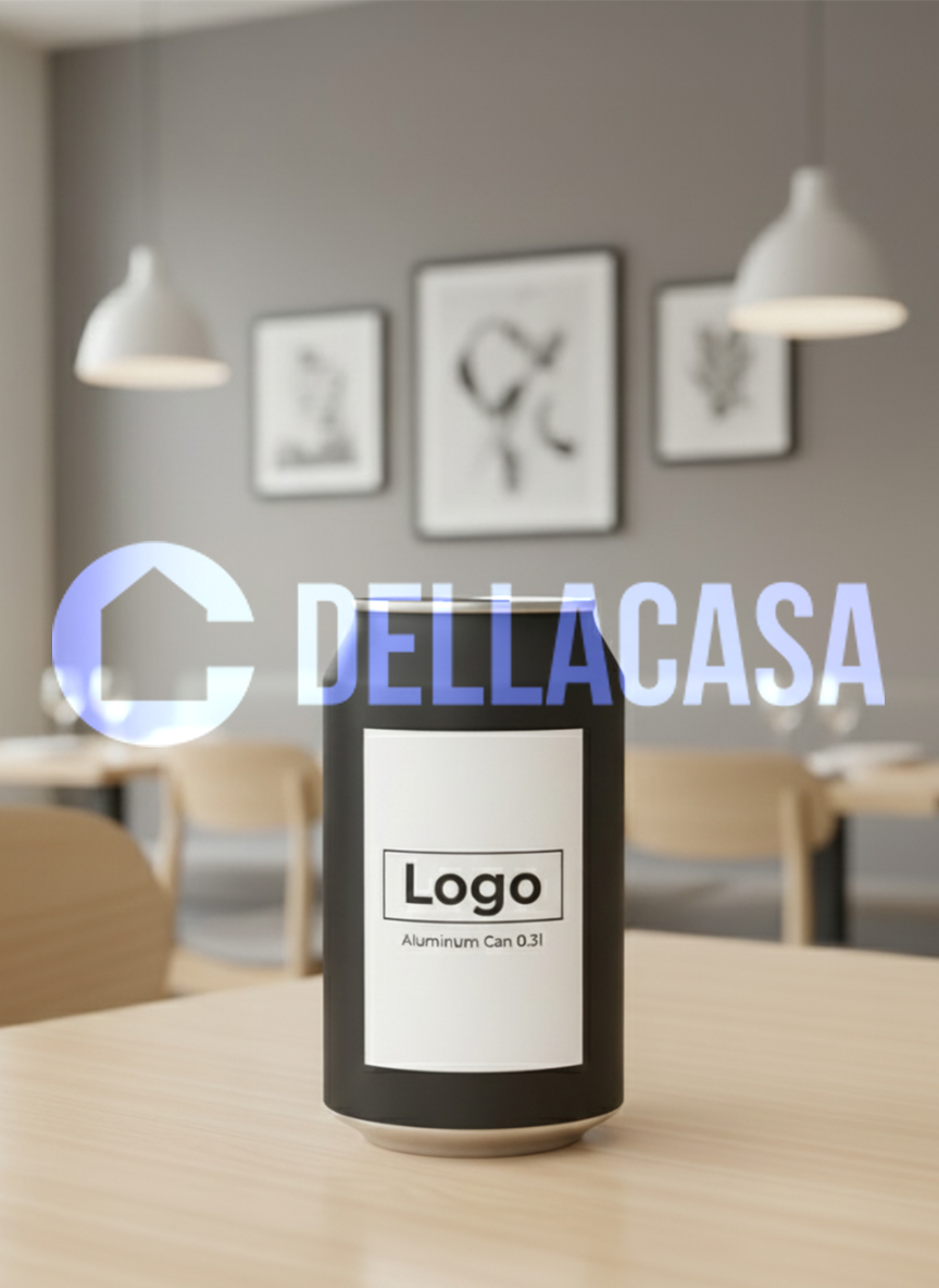 LAGER - Birra Artigianale italiana Personalizzata con Etichetta Brandizzata LATTINA ALLUMINIO 33cl