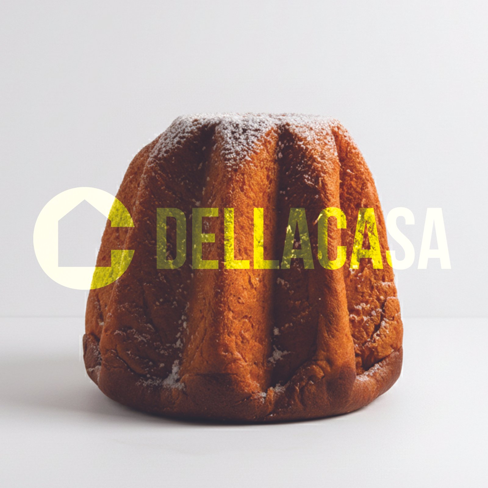Pandoro in Astuccio (senza lattosio) in cellophane neutro 750gr