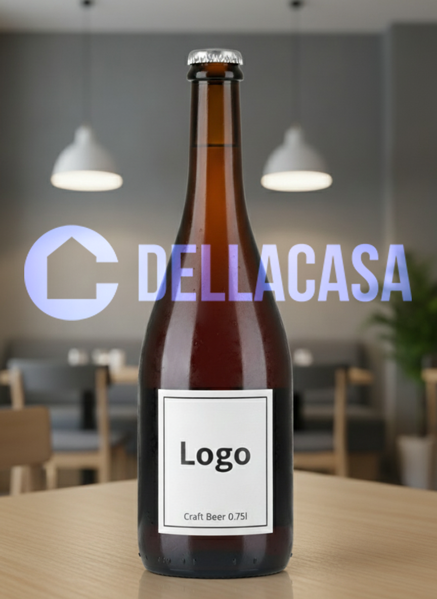 SESSION IPA - Birra Artigianale italiana Della Casa Personalizzata con Etichetta Brandizzata VETRO 75cl