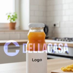 Albicocca - Succo di frutta Della Casa Personalizzato con Etichetta Brandizzata Vetro 20cl