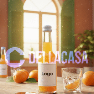 Aranciata - Bibita Analcolica Della Casa Personalizzata con Etichetta Brandizzata 27cl