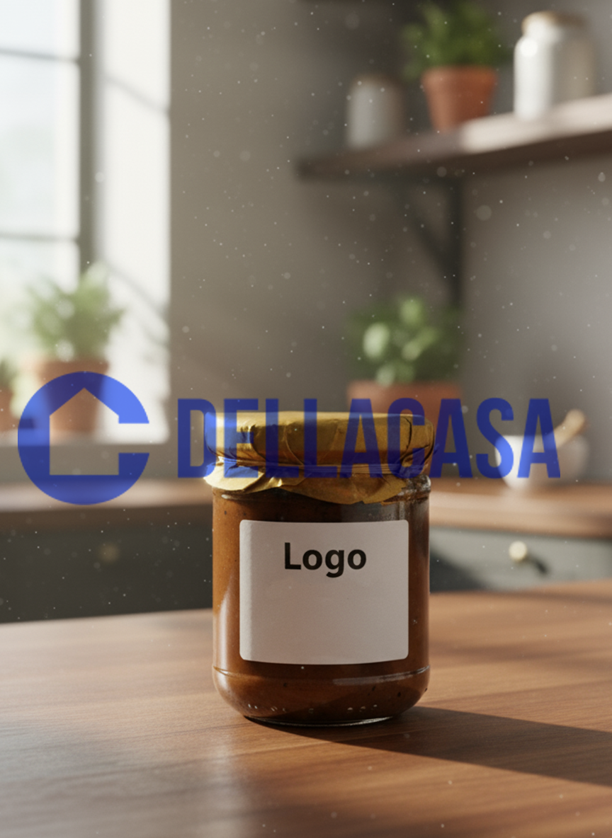 SUGO CON PORCINI - Sugo Della Casa Personalizzato con Etichetta Brandizzata Vetro 180gr