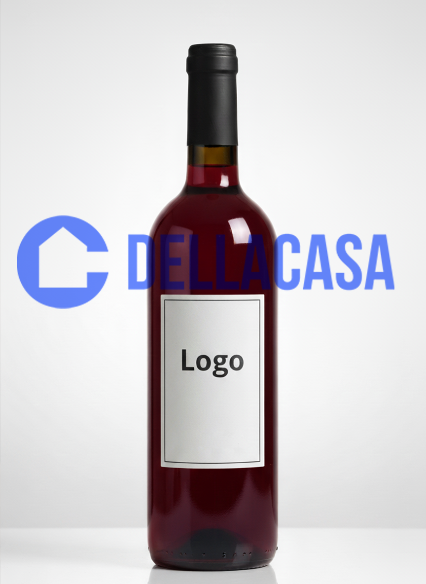 NERO DI TROIA ROSATO IGT PUGLIA - Vino Rosa Della Casa Personalizzato con Etichetta Brandizzata VETRO 75cl - immagine 2