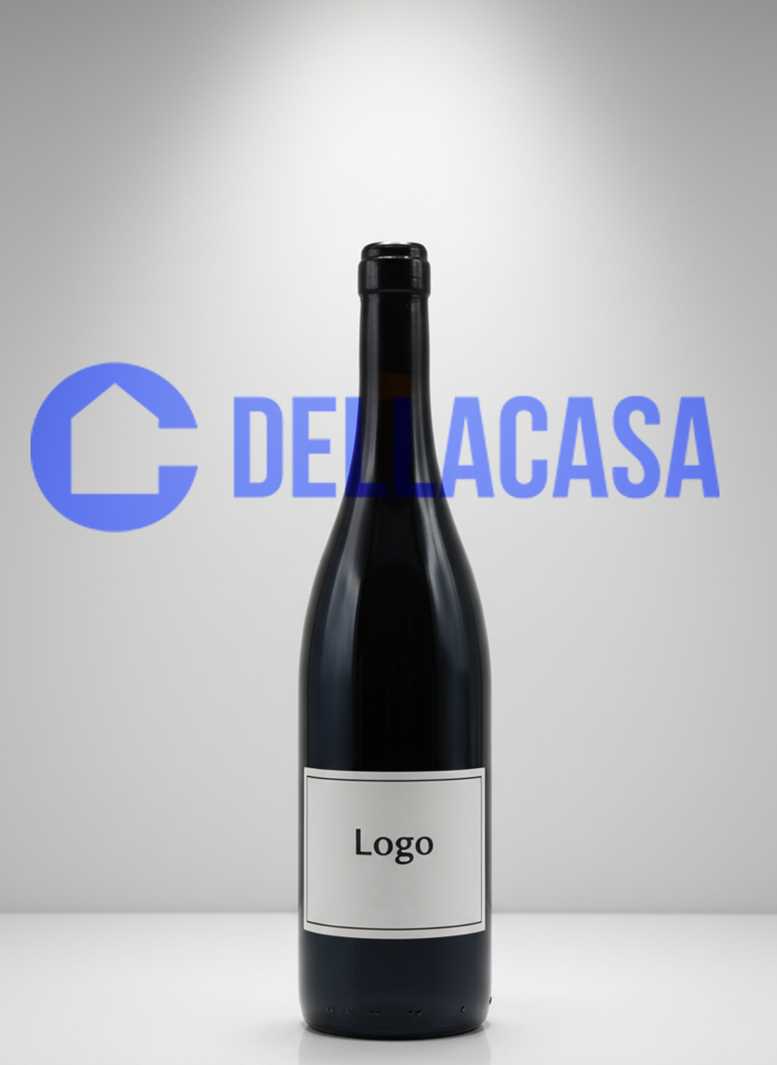 TERRE SICILIANE FRAPPATO IGT - Vino Rosso Della Casa Personalizzato con Etichetta Brandizzata VETRO 75cl - immagine 2